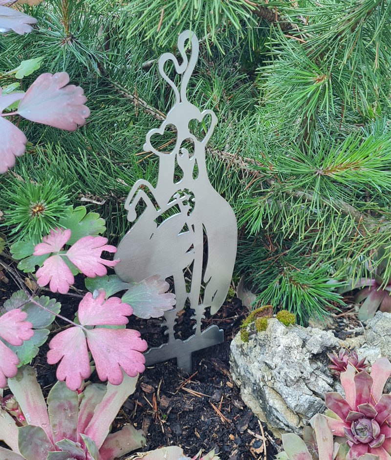 gartenstecker_sally_taube_gartendeko_diemetallprofis2